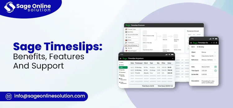 Sage Timeslips Benefits, Features And Support 