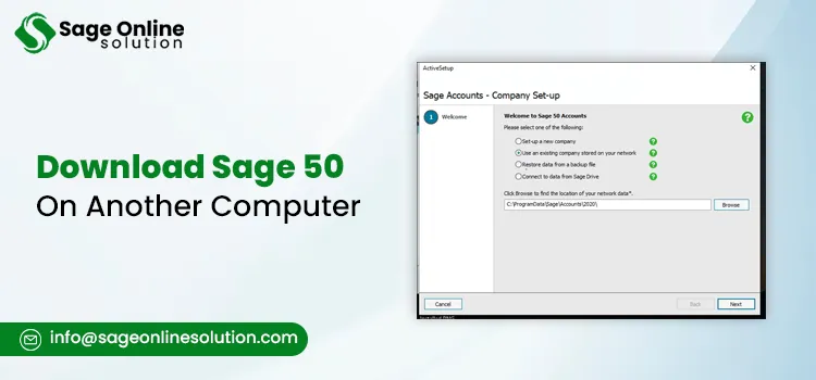 Download Sage 50 On Another Computer